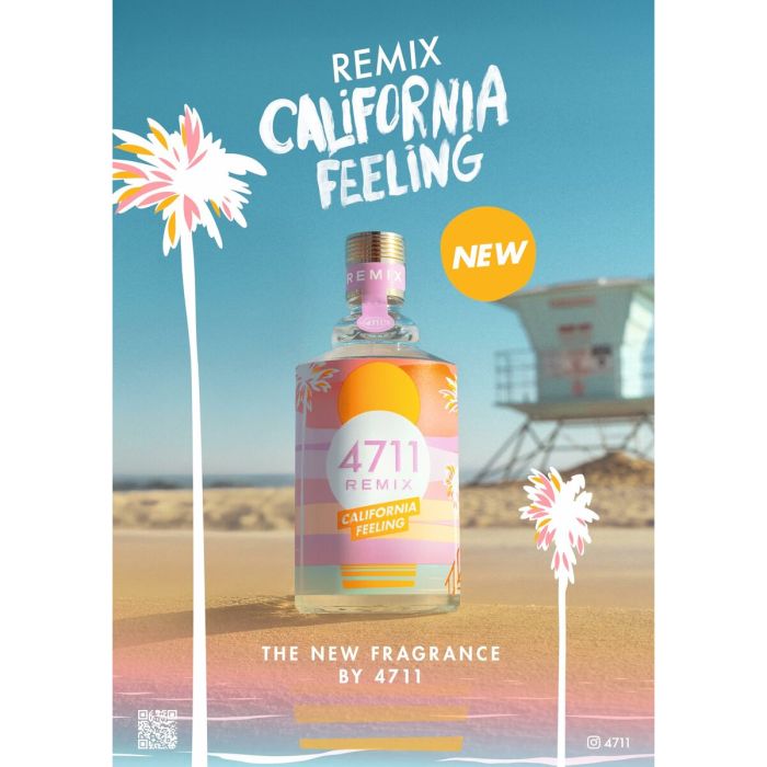 Eau de Cologne 4711 4711 REMIX CALIFORNIA FEELING 4711 Remix CaliforniaFeeling EDC 100 ml 7