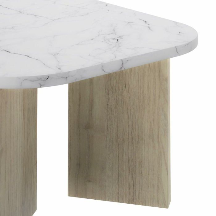 Table Basse Blanc 105 x 58 x 39 cm 2