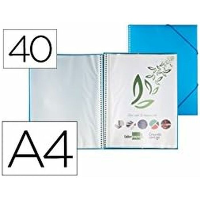 Dossier Liderpapel EC13 Bleu A4 1