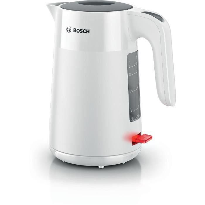 Bouilloire - BOSCH - TWK2M161 MyMoment - Blanche Mate - indicateur de tasses - niveau d'eau visible 0 Bouilloire - BOSCH - TWK2M161 MyMoment - Blanche Mate - indicateur de tasses - niveau d'eau visible 0