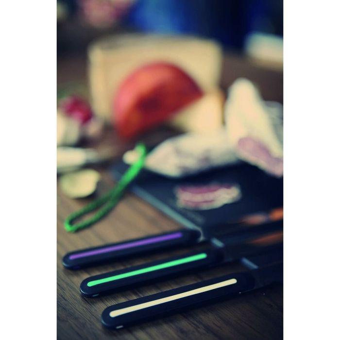 Couteau à dessert Arcos Noir Fuchsia Acier inoxydable polypropylène 2 Couteau à dessert Arcos Noir Fuchsia Acier inoxydable polypropylène 2