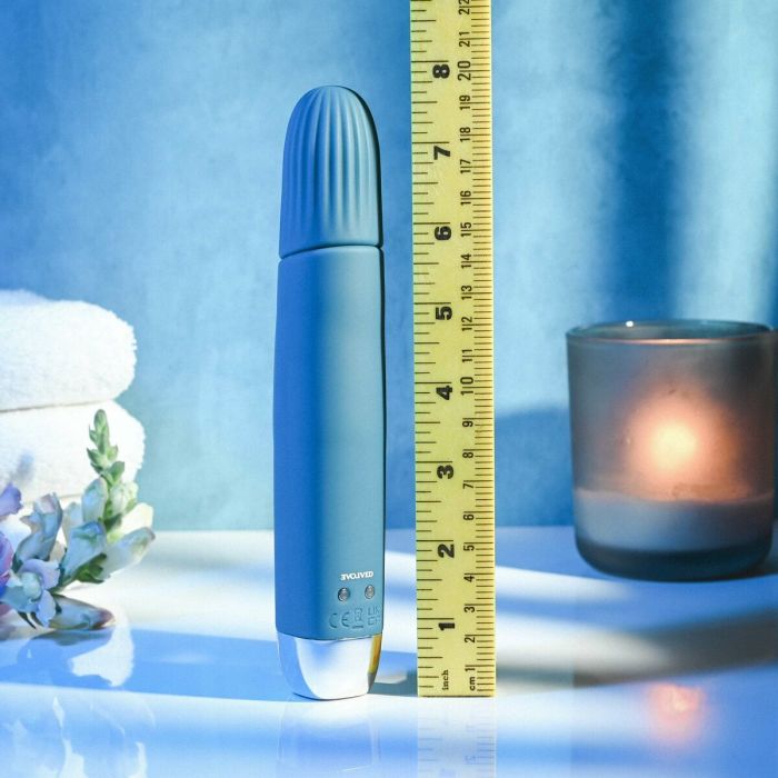 Vibromasseur à boules Evolved Bleu 10 Vibromasseur à boules Evolved Bleu 10