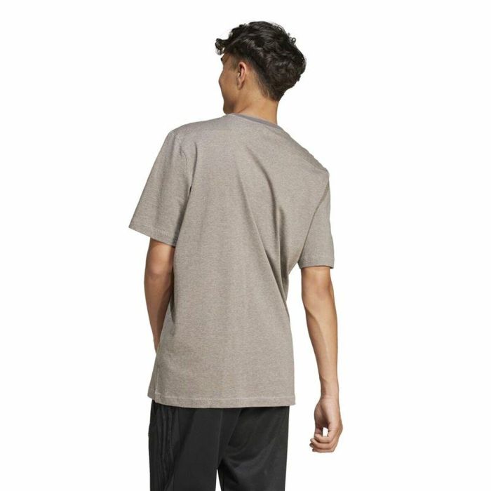 T-shirt à manches courtes homme Adidas Seasonal Essentials Marron Gris clair 3 T-shirt à manches courtes homme Adidas Seasonal Essentials Marron Gris clair 3