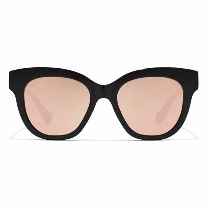 Lunettes de soleil Unisexe Audrey Hawkers Or rose Noir 5
