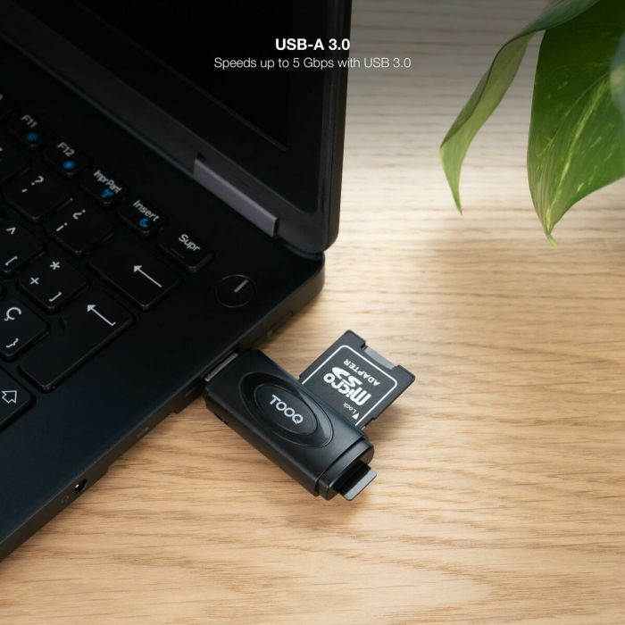 Lecteur de Cartes TooQ TQR-3002B Noir 2