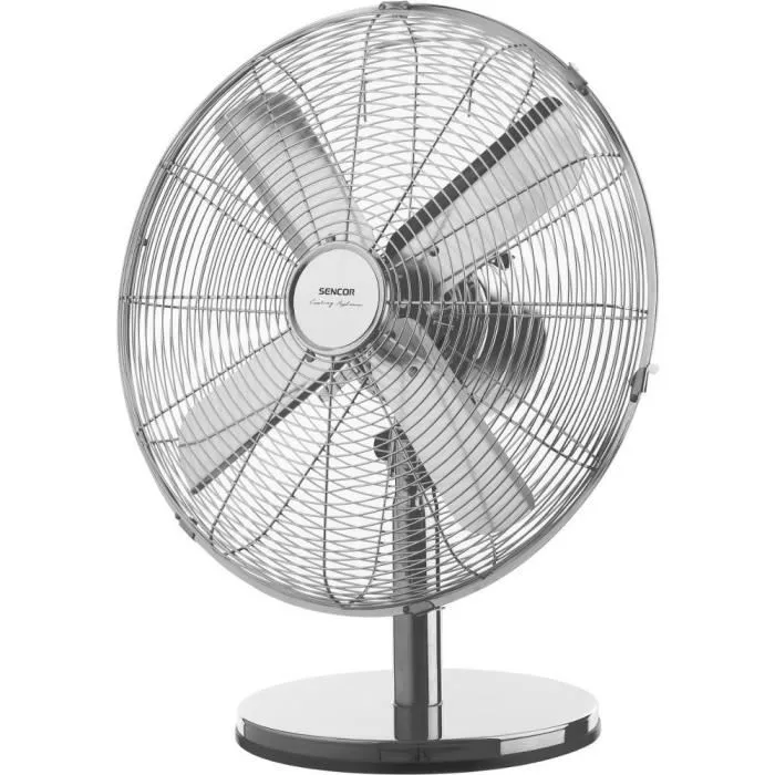 Sencor SFE 4040SL Ventilateur de bureau 40 cm 3 vitesses oscillation 90° inclinaison réglable protection surchauffe 50 W Sencor SFE 4040SL Ventilateur de bureau 40 cm 3 vitesses oscillation 90° inclinaison réglable protection surchauffe 50 W