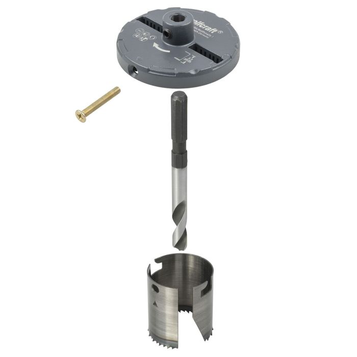 Scie cloche Wolfcraft Professional 2220000 Ø 28-74 mm 6 Scie cloche Wolfcraft Professional 2220000 Ø 28-74 mm 6