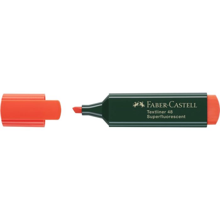 Surligneur Faber-Castell TEXTLINER 48 Orange (10 Unités) 2 Surligneur Faber-Castell TEXTLINER 48 Orange (10 Unités) 2