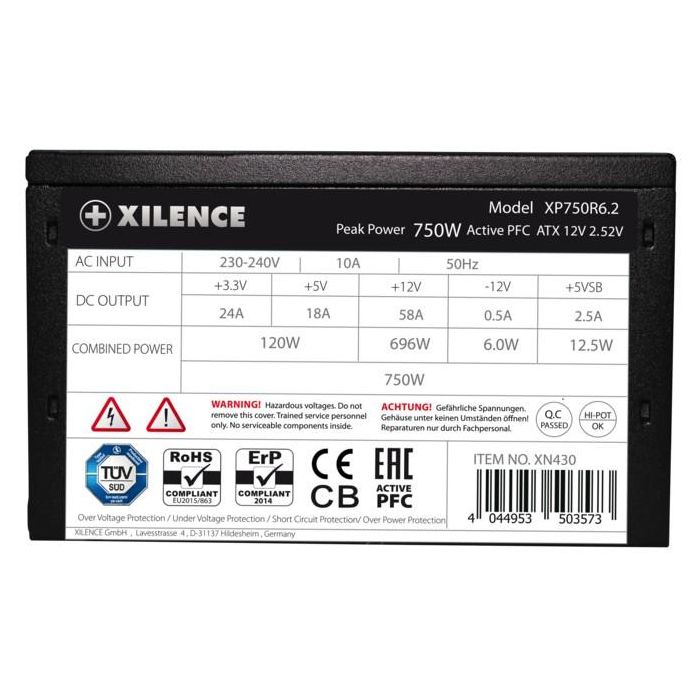 750W Xilence Performance XP750R6.2 4