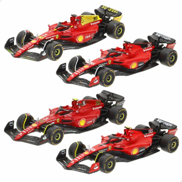 Petite voiture-jouet Ferrari LECLERC (4 Unités) 6 Petite voiture-jouet Ferrari LECLERC (4 Unités) 6