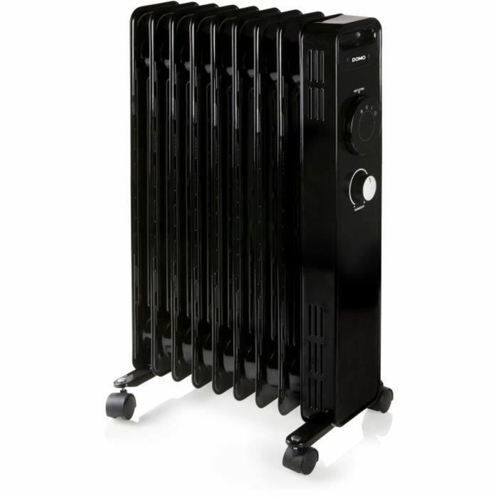 Radiateur à Huile (9 modules) DOMO DO7327R Noir 2000 W