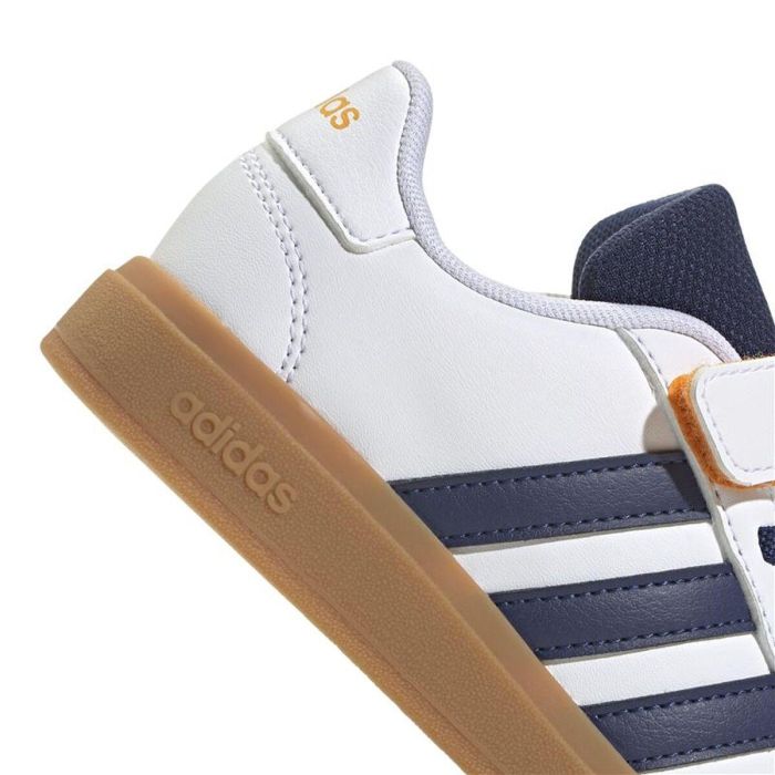 Chaussures de Sport pour Enfants Adidas Grand Court 2.0 Blanc 1