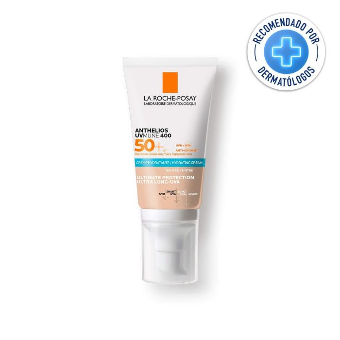 Crème Solaire Avec Couleur La Roche Posay Anthelios Uvmune 50 ml Blanc Spf 50 Crème Crème Hydratante avec Couleur 8