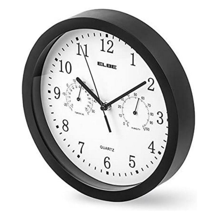 Horloge Murale ELBE RP-1005-N Blanc/Noir 6