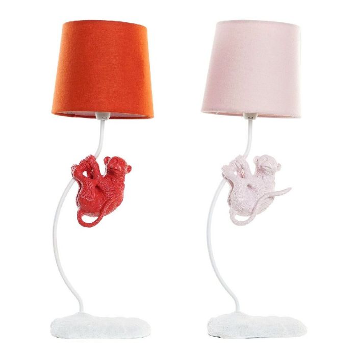 Lampe de bureau DKD Home Decor Polyester Résine 25W 220 V Singe (2 pcs) (19 x 17 x 53 cm) 0 Lampe de bureau DKD Home Decor Polyester Résine 25W 220 V Singe (2 pcs) (19 x 17 x 53 cm) 0