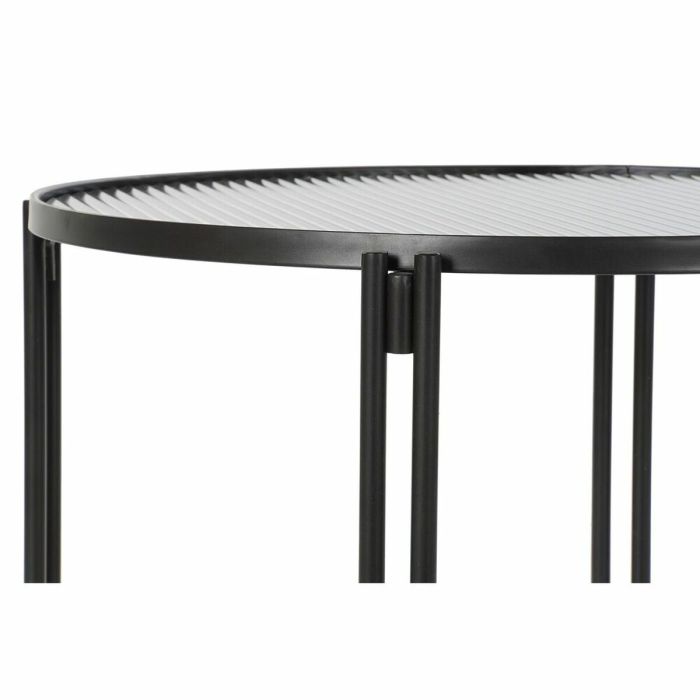 Table Basse DKD Home Decor Métal Verre 63 x 63 x 46 cm 1 Table Basse DKD Home Decor Métal Verre 63 x 63 x 46 cm 1