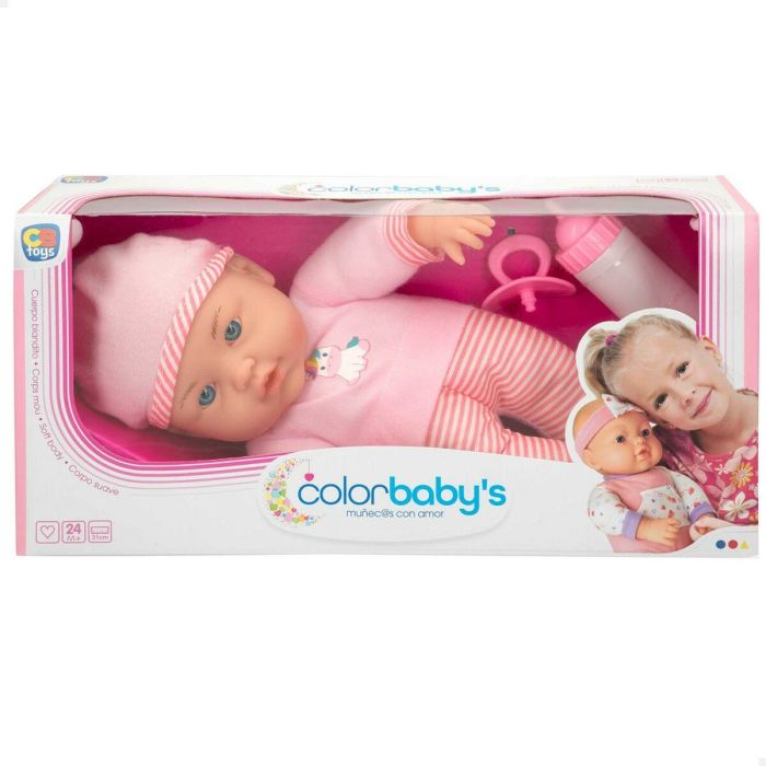 Poupée Bébé Colorbaby 22 x 32 x 9,5 cm 6 Unités 2 Poupée Bébé Colorbaby 22 x 32 x 9,5 cm 6 Unités 2