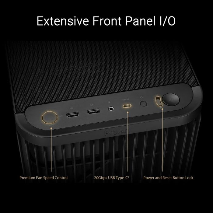 Boîtier ATX semi-tour Asus 90DC00M0-B39020 Noir 4 Boîtier ATX semi-tour Asus 90DC00M0-B39020 Noir 4