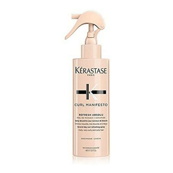 Kerastase Curl Manifesto Refresh Absolu Spray Revitalisant pour Cheveux Bouclés, 190 ml