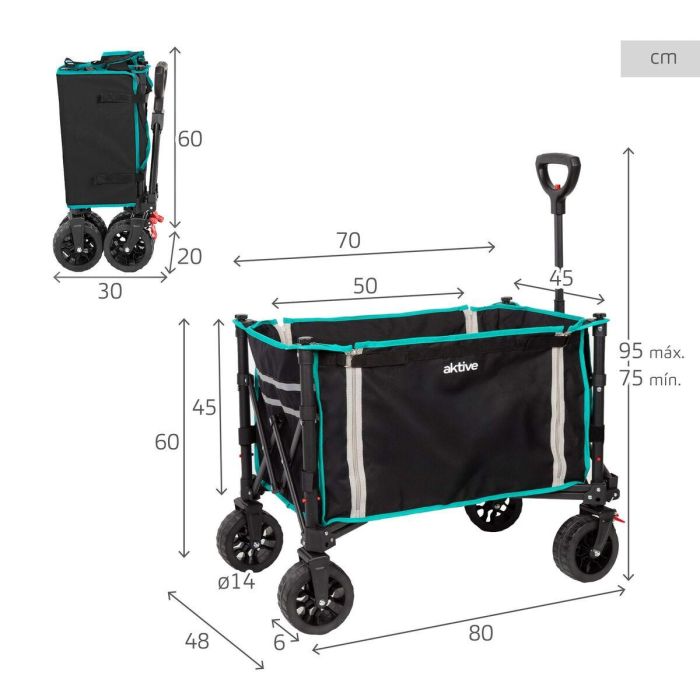 Chariot Multi-usages Aktive Acier 7 Chariot Multi-usages Aktive Acier 7