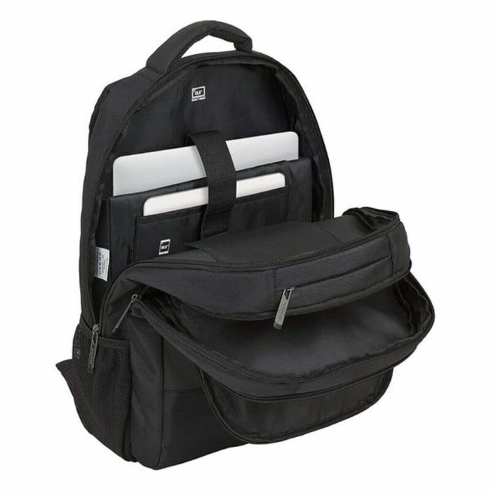 Sac à Dos pour Portable et Tablette avec Sortie USB Safta 15,6'' Noir 30 x 43 x 16 cm 8