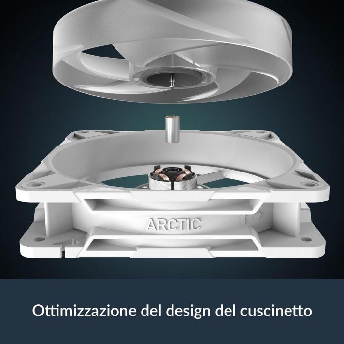 Ventillateur de cabine Arctic ACFAN00325A Ø 12 cm (1 Unité) 6 Ventillateur de cabine Arctic ACFAN00325A Ø 12 cm (1 Unité) 6