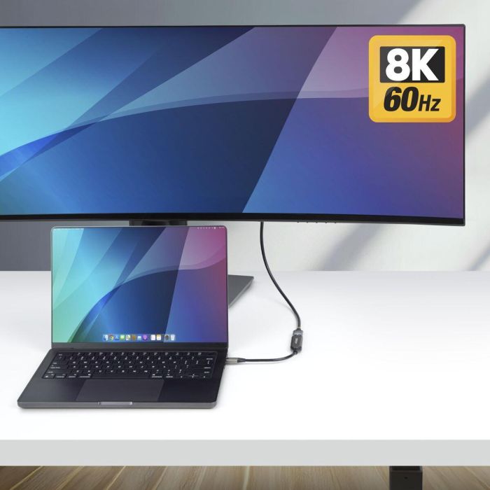 Câble USB Startech 112B-USBC-HDMI21 Gris 20 cm 3