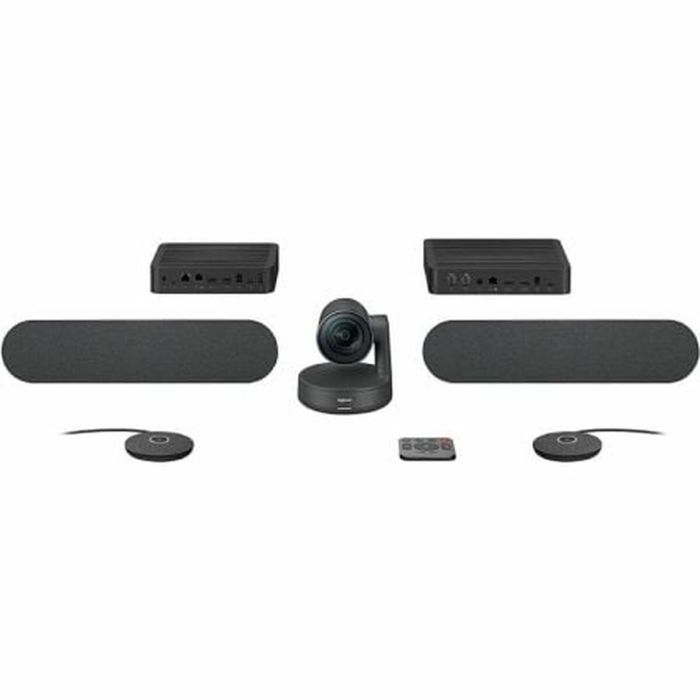 Logitech Rally Plus Système de Vidéoconférence de Groupe 4K Ultra HD 60 ips Zoom 15x USB HDMI