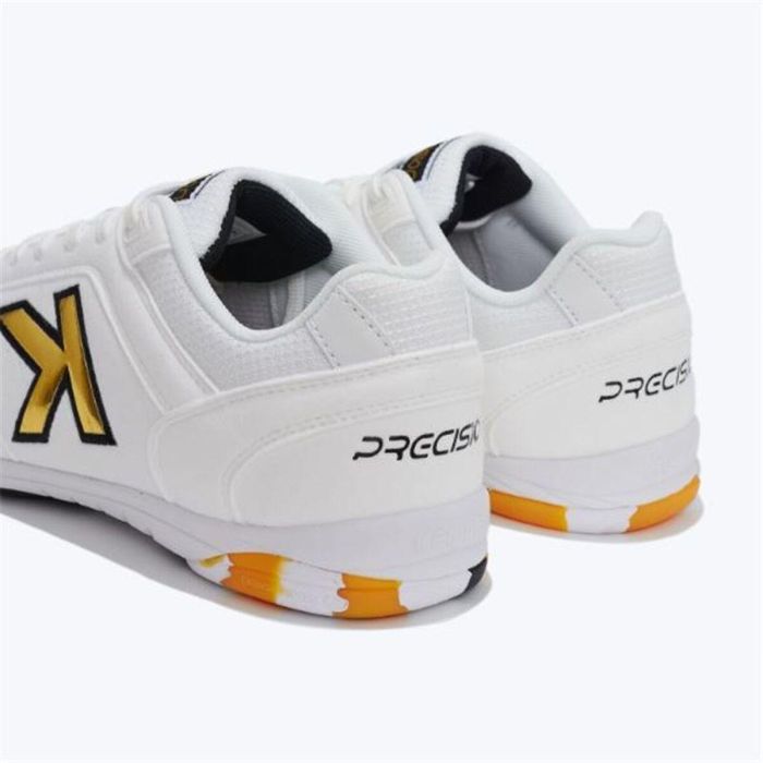 Chaussures de Futsal pour Adultes Kelme Precision Blanc XL 1 Chaussures de Futsal pour Adultes Kelme Precision Blanc XL 1