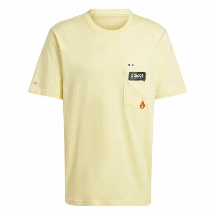 T-shirt à manches courtes homme Adidas Remoji Pocket Graphic Jaune Doré 0 T-shirt à manches courtes homme Adidas Remoji Pocket Graphic Jaune Doré 0