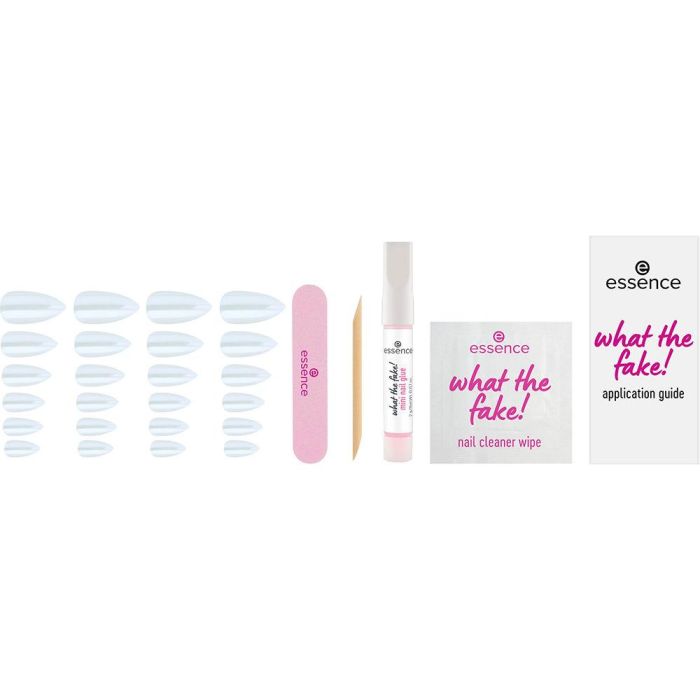 Essence Faux Ongles ! Coffret De 6 Faux Ongles N° 01 - Glazed 1