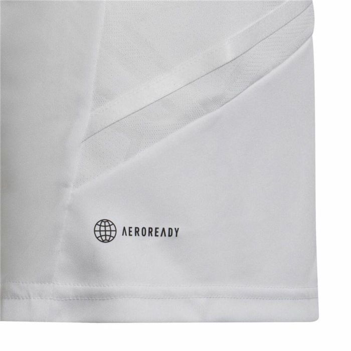 Maillot de Football à Manches Courtes pour Enfants Adidas Con22 Blanc 1