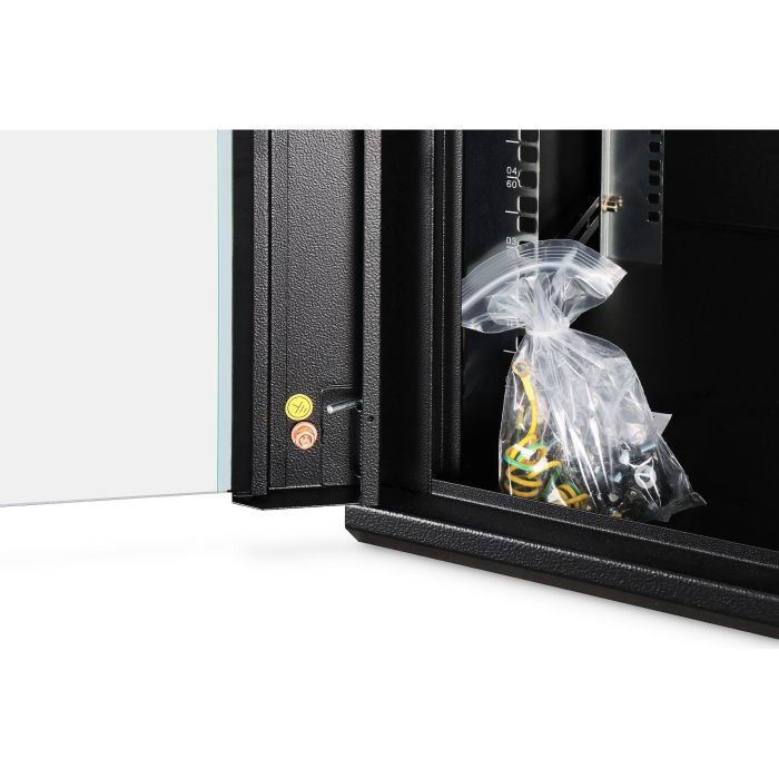 DIGITUS Wandgehäuse Dynamic 12HE 607x600x600mm schwarz 4