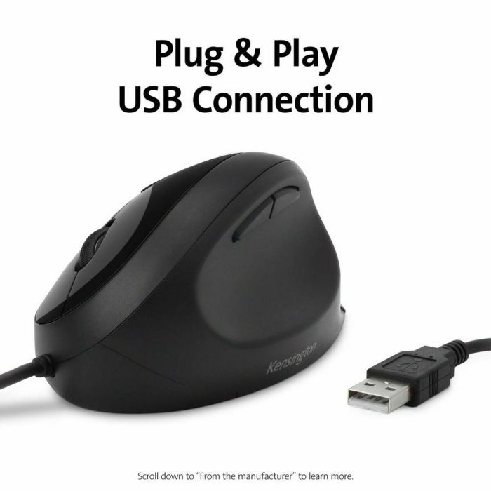Souris Kensington Pro Fit Noir 3200 DPI 5 Souris Kensington Pro Fit Noir 3200 DPI 5
