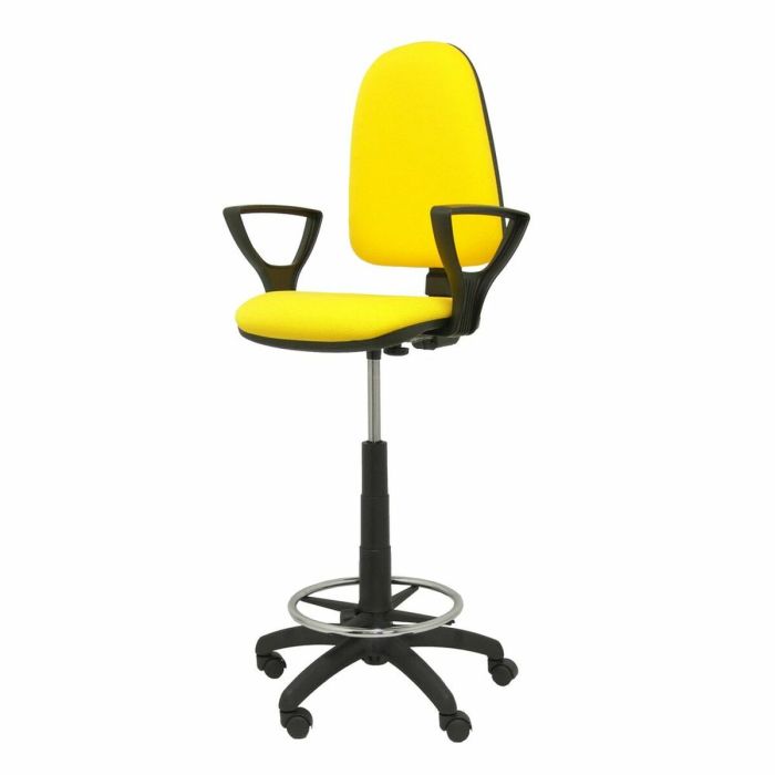 Tabouret Ayna Bali Piqueras y Crespo T04CP Jaune PVC 2