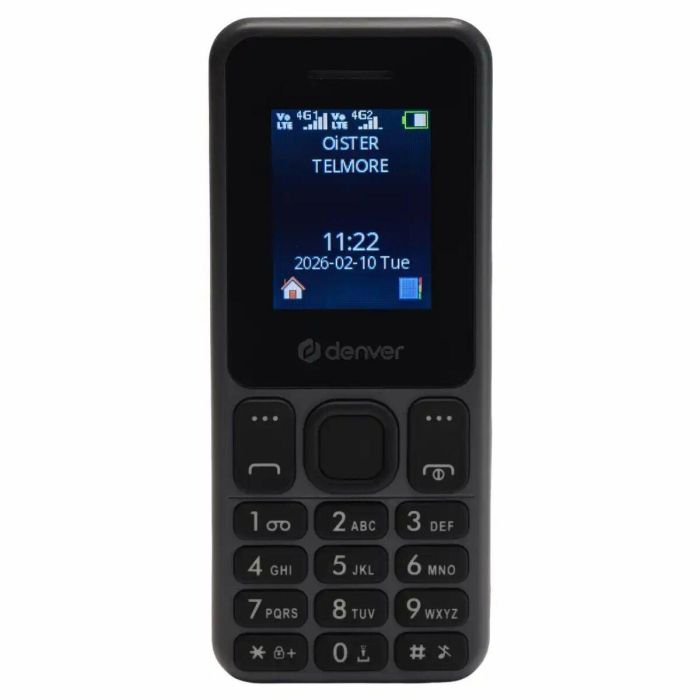 Téléphone portable pour personnes âgées Denver Electronics FAS-1880L 1,77"