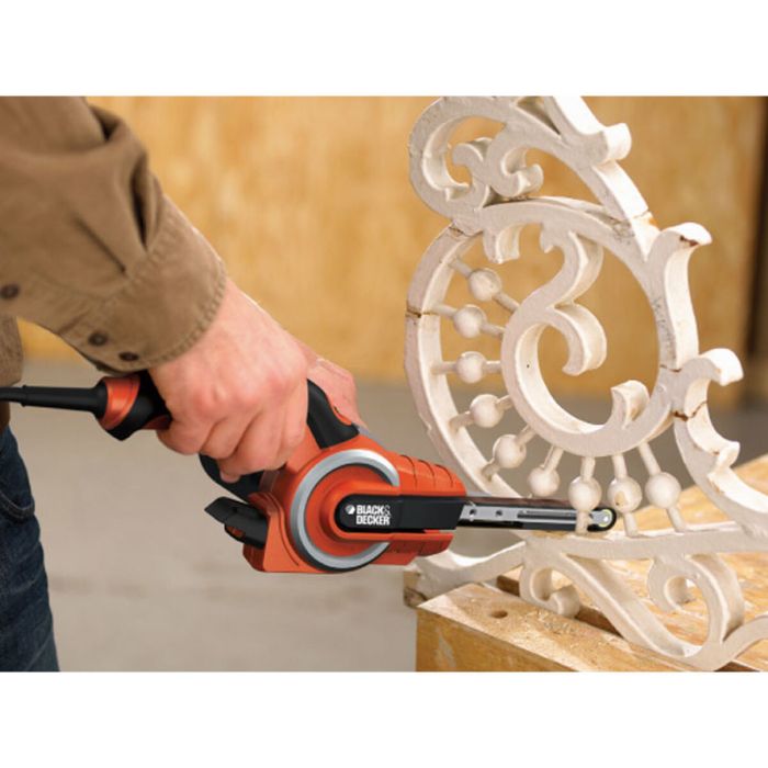 Ponceuse à bande Black & Decker KA902EK 400 W 20 Ponceuse à bande Black & Decker KA902EK 400 W 20