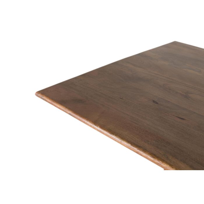 GINER Y COLOMER - Table à manger en bois de manguier massif 220 cm, design contemporain, plateau rectangulaire, couleur noisette, nécessite assemblage 3 GINER Y COLOMER - Table à manger en bois de manguier massif 220 cm, design contemporain, plateau rectangulaire, couleur noisette, nécessite assemblage 3
