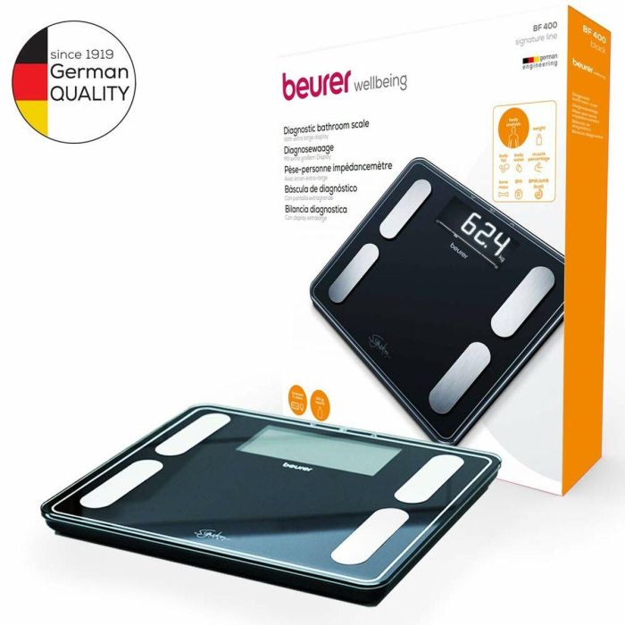 Balance Numérique de Salle de Bain Beurer BF400 NEGRO 7