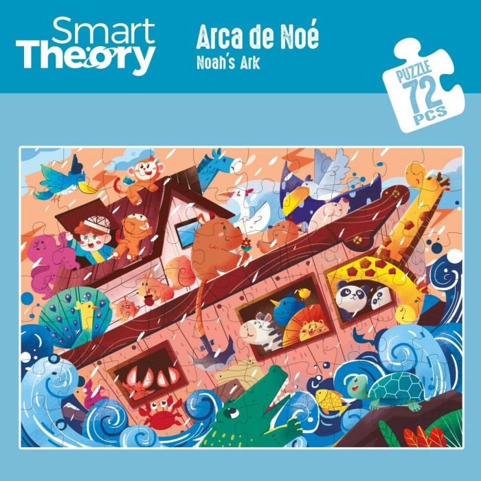 Puzzle Colorbaby Noah's Ark 72 Pièces 90 x 60 cm (6 Unités) 5 Puzzle Colorbaby Noah's Ark 72 Pièces 90 x 60 cm (6 Unités) 5