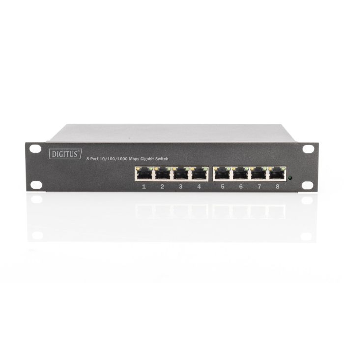 DIGITUS Switch 8-Port Gigabit 80W PoE Managed schwarz 2 DIGITUS Switch 8-Port Gigabit 80W PoE Managed schwarz 2