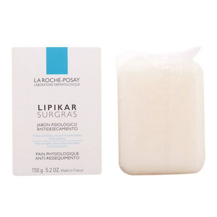 La Roche Posay LIPIKAR SURGRAS Barre Nettoyante Surgras Anti-Dessèchement 150g