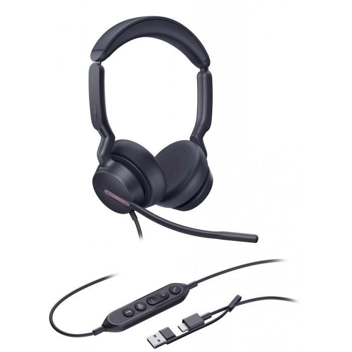 Yealink Headset UH46 Dual Teams USB-C/A 1 Yealink Headset UH46 Dual Teams USB-C/A 1