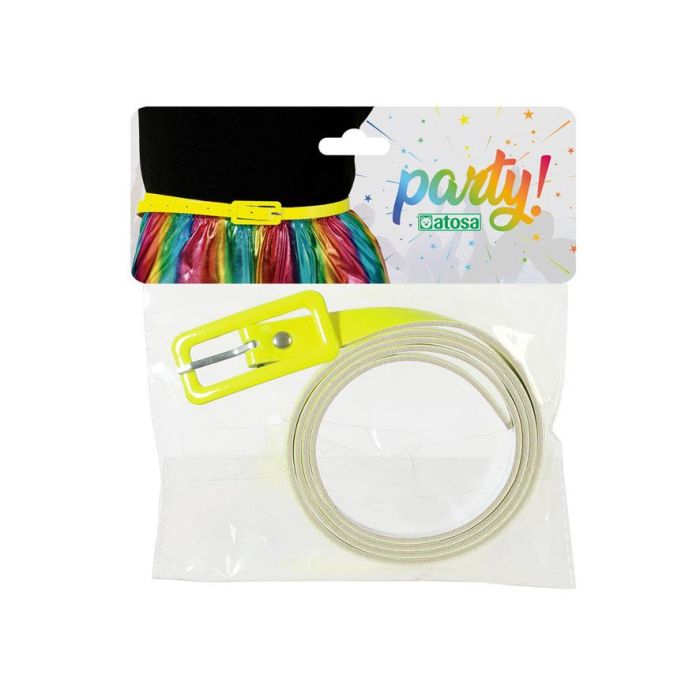 Ceinture Néon Jaune pour ensembles de couleurs vives