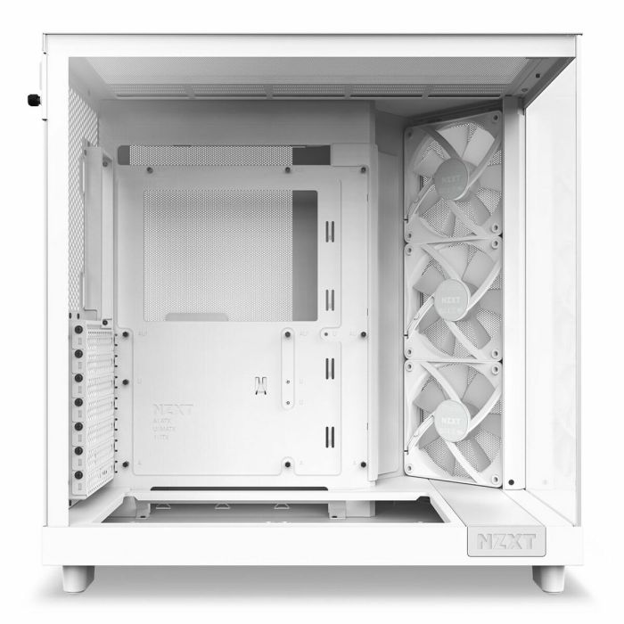 Boîtier ATX semi-tour NZXT CC-H61FW-R1 Blanc 49 Boîtier ATX semi-tour NZXT CC-H61FW-R1 Blanc 49
