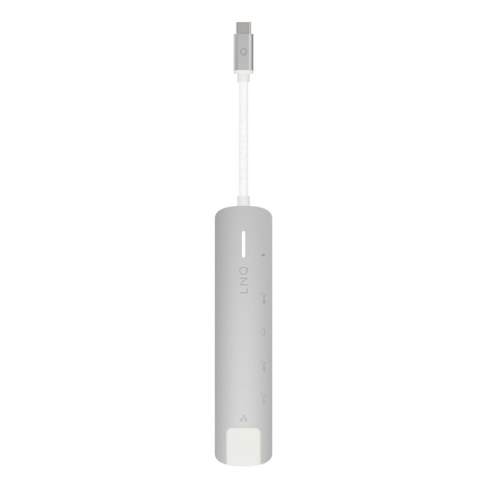 Hub USB Linq Byelements LQ49061 Blanc Gris 3 Hub USB Linq Byelements LQ49061 Blanc Gris 3