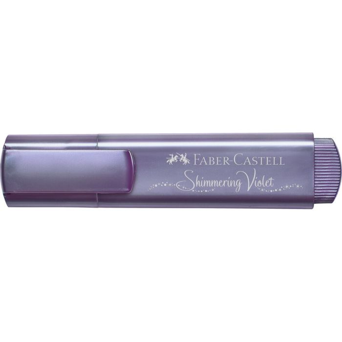 Marqueur fluorescent Faber-Castell Textliner 46 Violet 10 Unités 2
