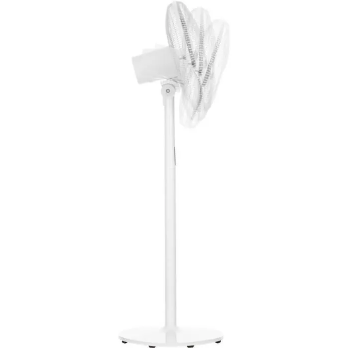 Sencor Ventilateur sur pied SFN 4070WH, 40 cm, 3 en 1, télécommande, 8 vitesses, oscillation 80°, hauteur réglable, 48 W, blanc