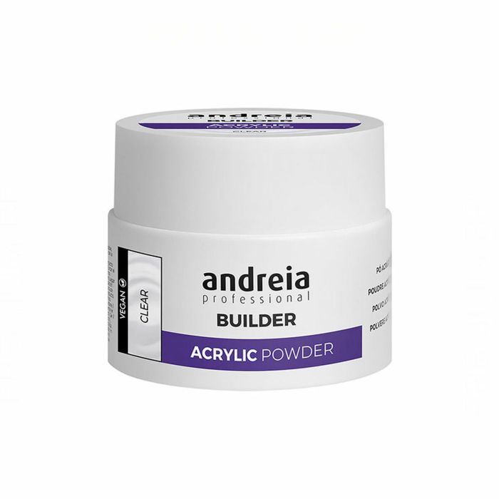 Vernis à ongles en gel Professional Builder Acrylic Powder Andreia Professional Builder Clear (35 g)