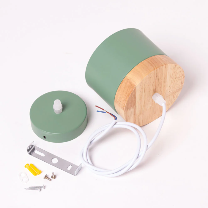 Lampe Suspendue Mikayla SKD-P1010-OG Métal et Bois 4 Lampe Suspendue Mikayla SKD-P1010-OG Métal et Bois 4